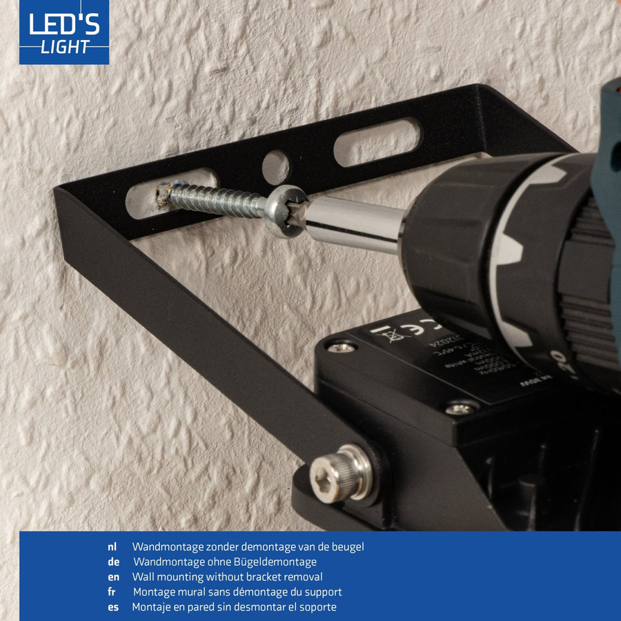 LED's Light Buitenlamp schijnwerper floodlight 7000lm - voor binnen en buiten - 50W Schijnwerpers LED.nl