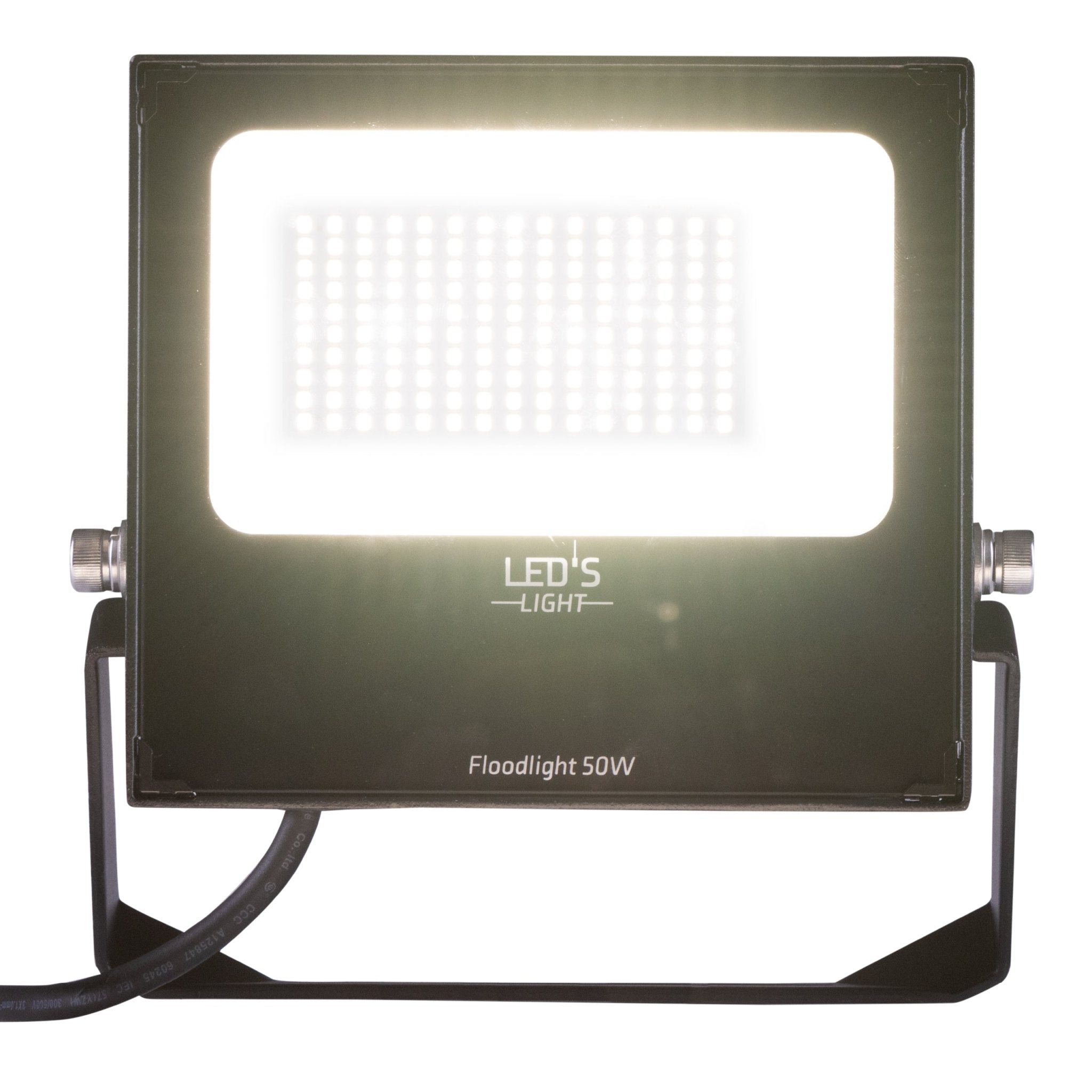 LED's Light Floodlight 8000 - Waterbestendig en Kantelbaar - 50W Schijnwerpers LED.nl