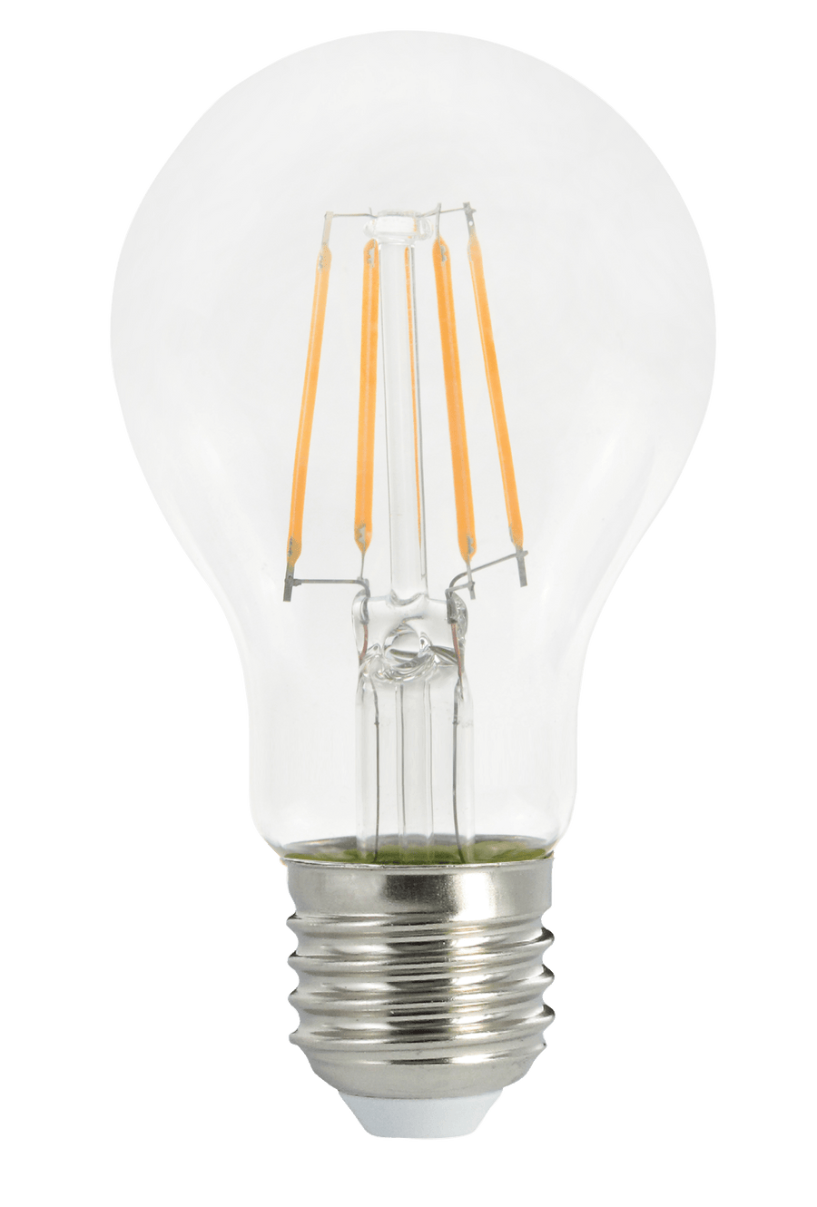 LED's Light LED Lamp E27 - Standard model bulb - 7W replaces 60W - Transparent glass - LED.nl