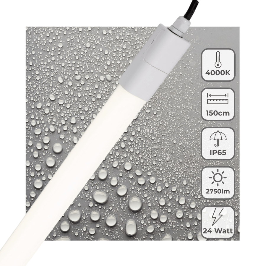 LED's Light LED TL lighting complete 150 cm - Suitable for outdoor and indoor use - 2750 lm - LED.nl