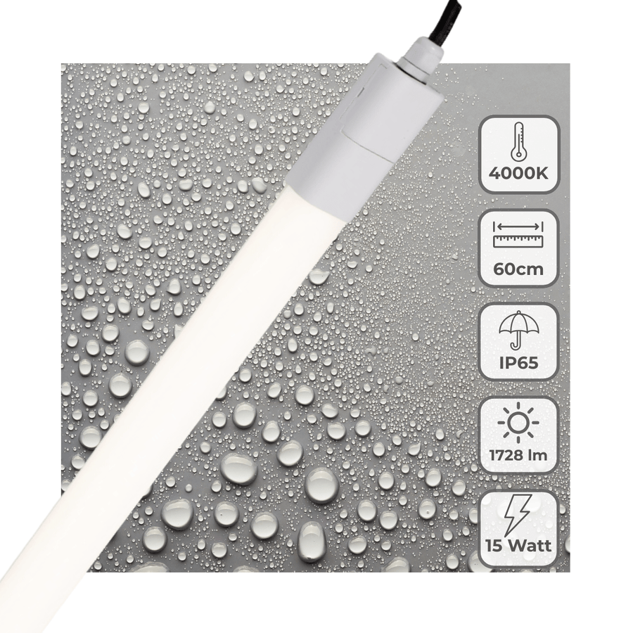 LED's Light LED TL lighting complete 60 cm - Suitable for outdoor and indoor use - 1725 lm - LED.nl