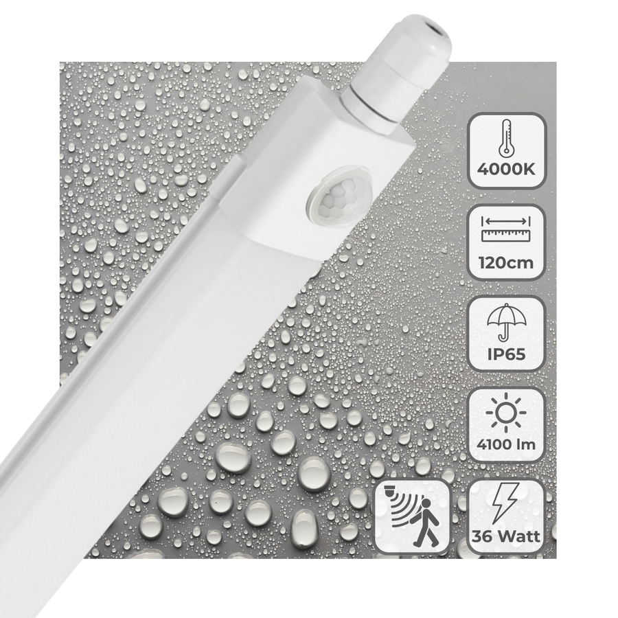LED's Light LED TL lighting with sensor 120 cm - Motion sensor and motion detection - 4100 lm - LED.nl