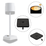 LED's Light Oplaadbare LED Tafellamp - Dimbaar via aanraking - Binnen en buiten - Wit Tafellampenen LED.nl