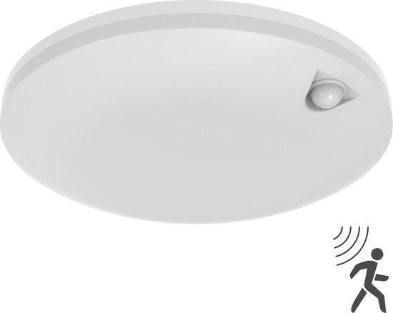 LED's light Plafondlamp met bewegingssensor en schemersensor - dimbaar in 6 standen - IP54 - 30 cm Plafondlampen LED.nl