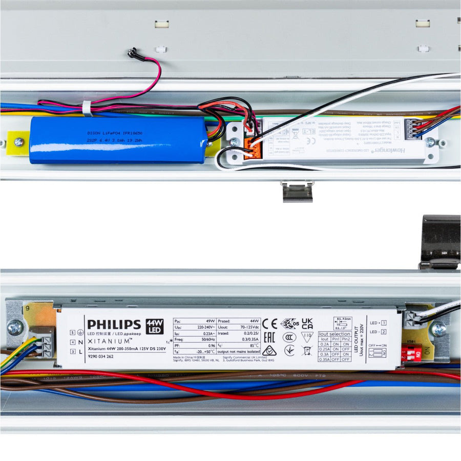 LED's Light PRO LED TL fixture 150 cm 7200 - With emergency battery - 4 light settings - 47W - LED.nl