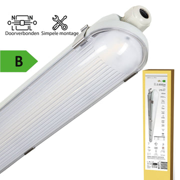 Elite LED TL Fixture Strip 60 cm - Energy label B - IP65 waterproof - 2650 lm - LED.nl