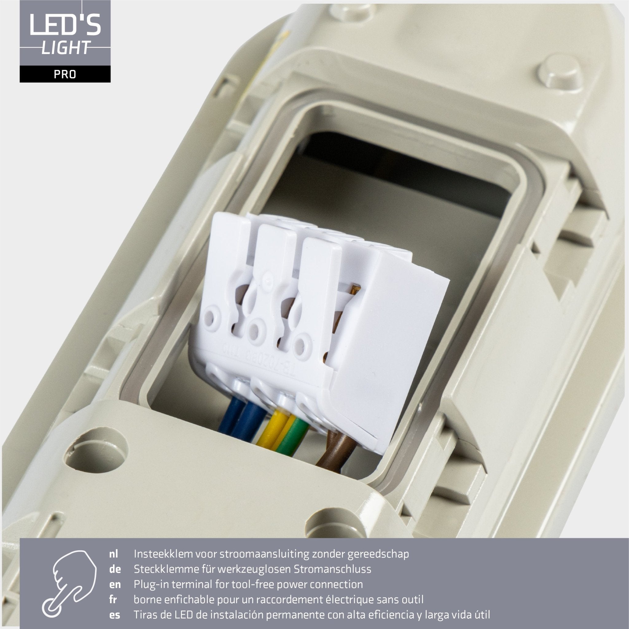 LED's Light Pro Premium LED TL armatuur compleet 150 cm - Waterdicht - 6400 lm - LED.nl