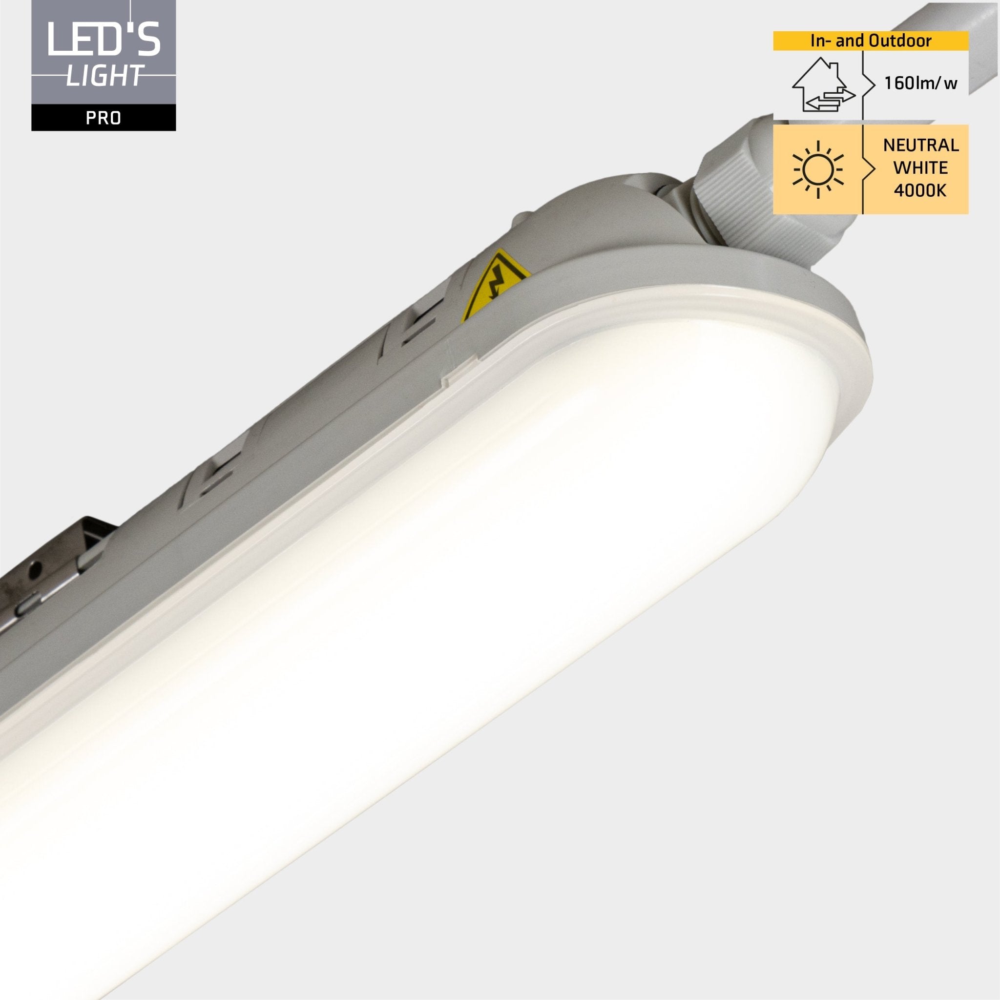 LED's Light Pro Premium LED TL armatuur compleet 150 cm - Waterdicht - 6400 lm - LED.nl