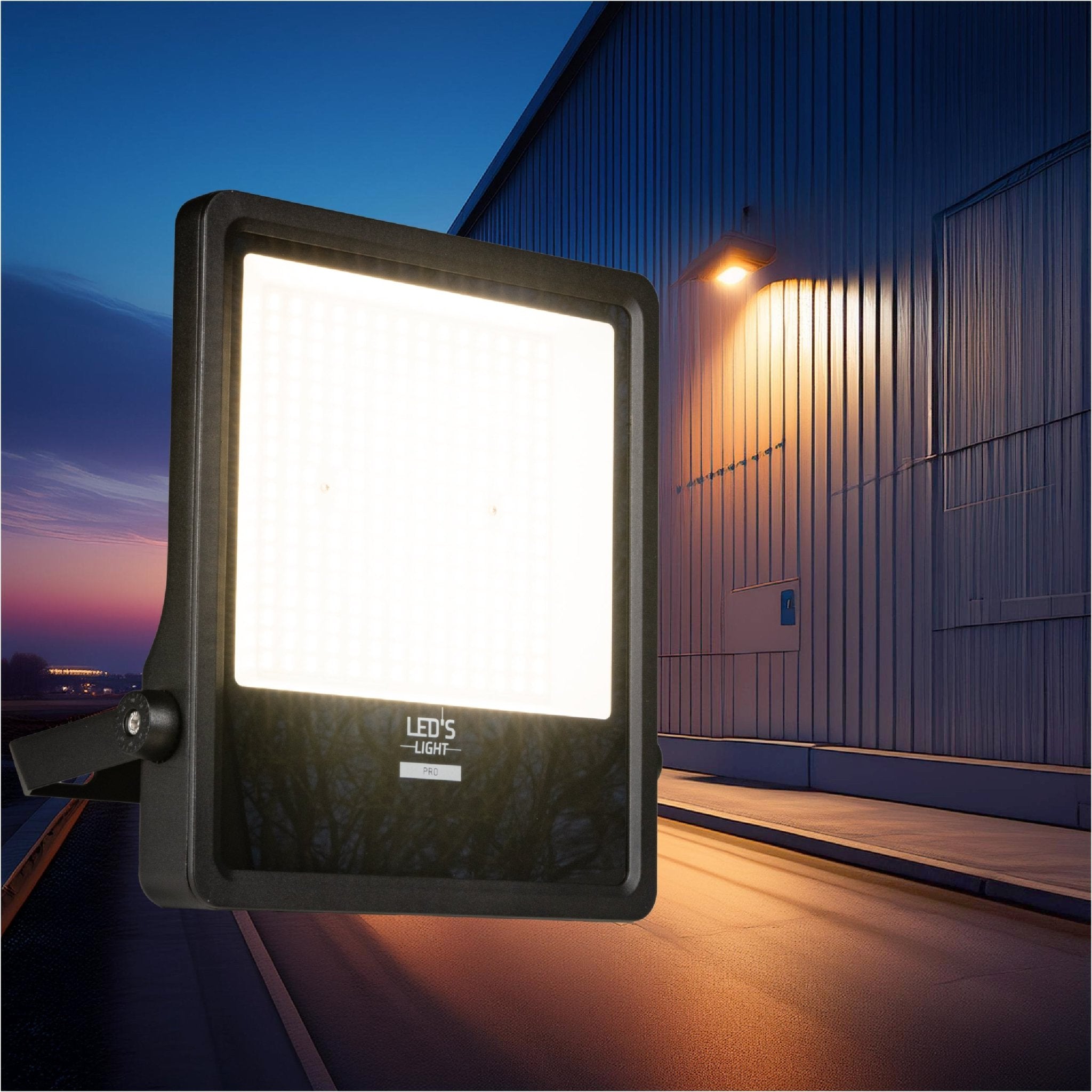 LED's Light Pro Premium Schijnwerper 25500 - 6 lichtstanden - Water en roestbestendig - 200W Schijnwerpers LED.nl