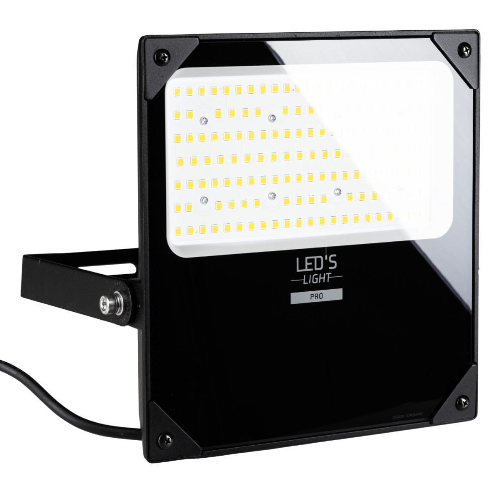 LED's Light Professionele LED Schijnwerper 18500 - 3 lichtstanden - Waterdicht - 100 watt - Daglichtsensor Schijnwerpers LED.nl