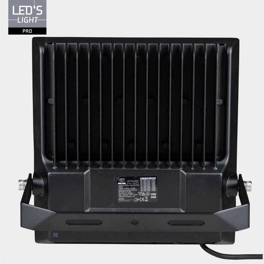 LED's Light pro Professionele LED Schijnwerper 28000 - CCT - Powerselect - 3 lichtstanden - Waterdicht - 200W Schijnwerpers LED.nl