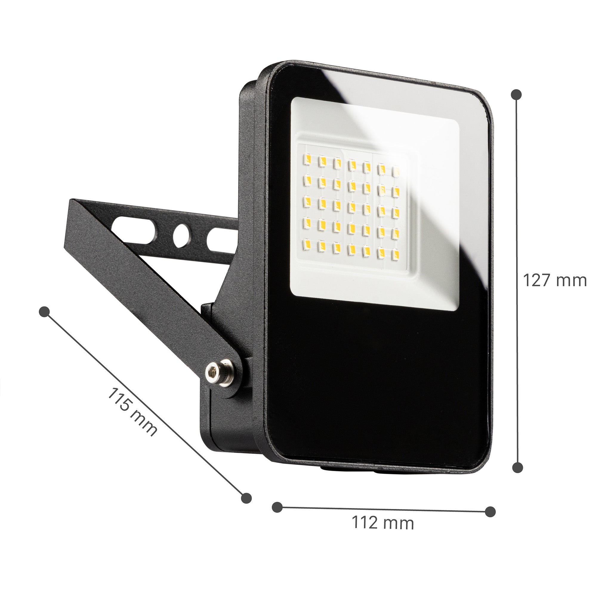 LED's Light Schijnwerper 2400 - Kantelbaar en Waterdicht - Binnen & Buiten - 20W Schijnwerpers LED.nl