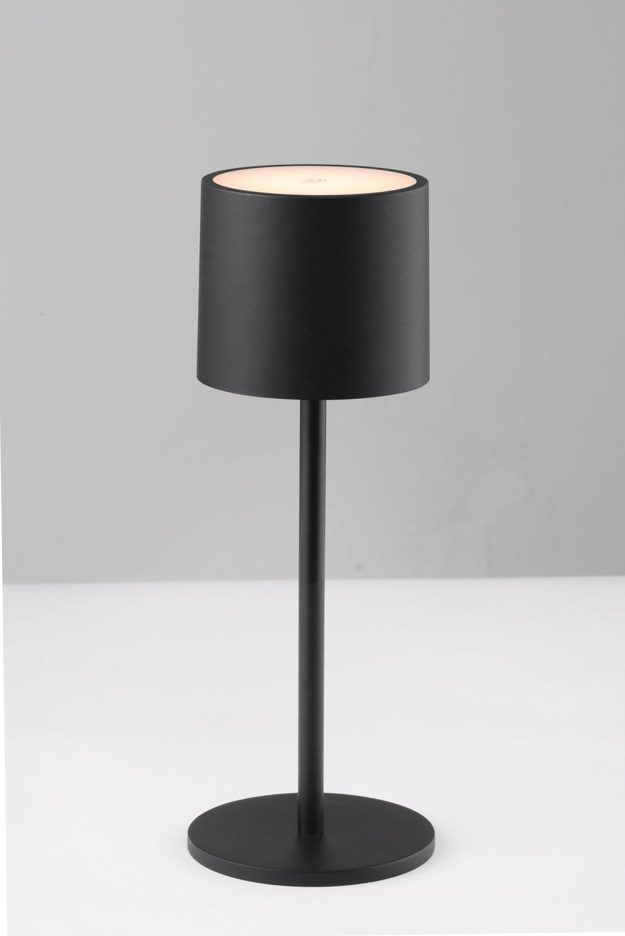LED's Light Tafellamp op accu - oplaadbaar en draadloos - voor binnen en buiten - 3 kleuren - Zwart Tafellampenen LED.nl