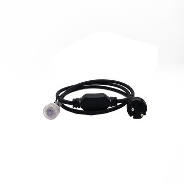LED's Work aansluitkabel voor LED Strip bouwverlichting - voor 25 en 50 meter - 1.5 meter Kabelverbinders LED.nl