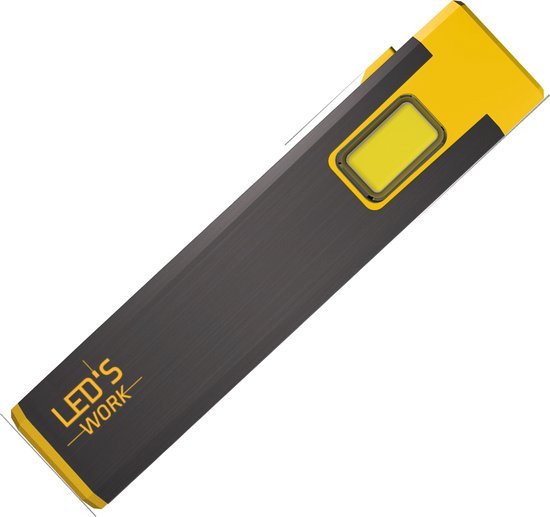 LED's Work Compacte LED Mini Zaklamp - Oplaadbaar - 3 verschillende lichtmodi en zoomfunctie Zaklampen LED.nl
