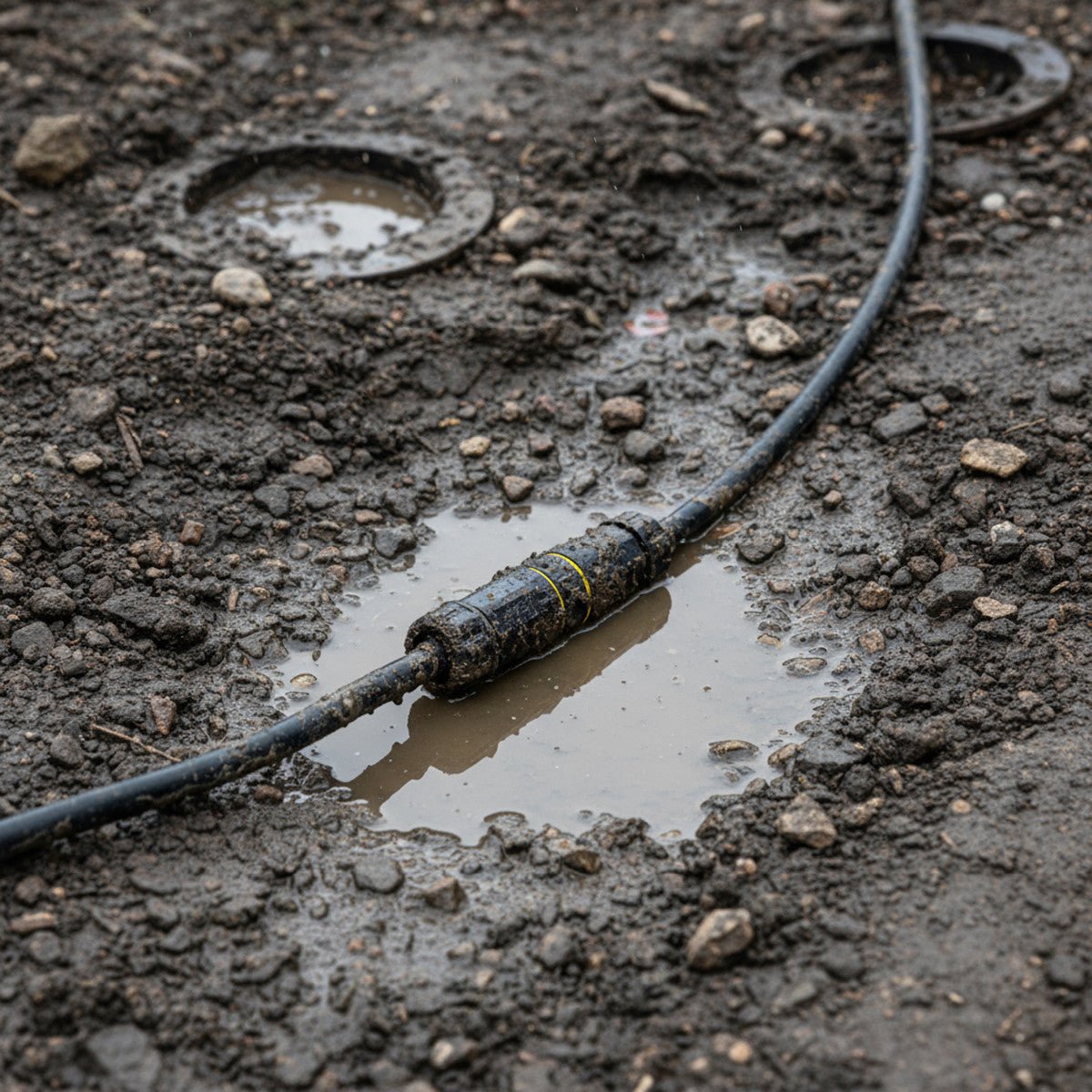 LED's Work Ethernet connector RJ45-connector I-vorm – CAT6A – Ø4,5–7,5 mm kabel – IP68 Kabelverbinders LED.nl