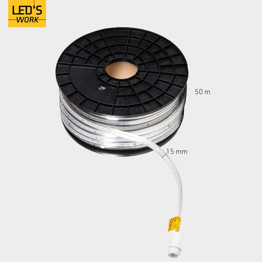 LED's Work LED's strip 50 meter construction lighting - Extendable up to 100 meters - 40,000 lm - LED.nl