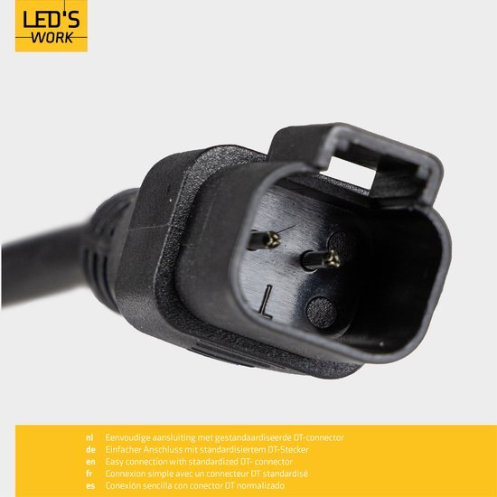 LED's Work LED Schijnwerper voor voertuigen - Geschikt voor tractor, vrachtwagen, auto, bus en schip - 45W Schijnwerpers LED.nl