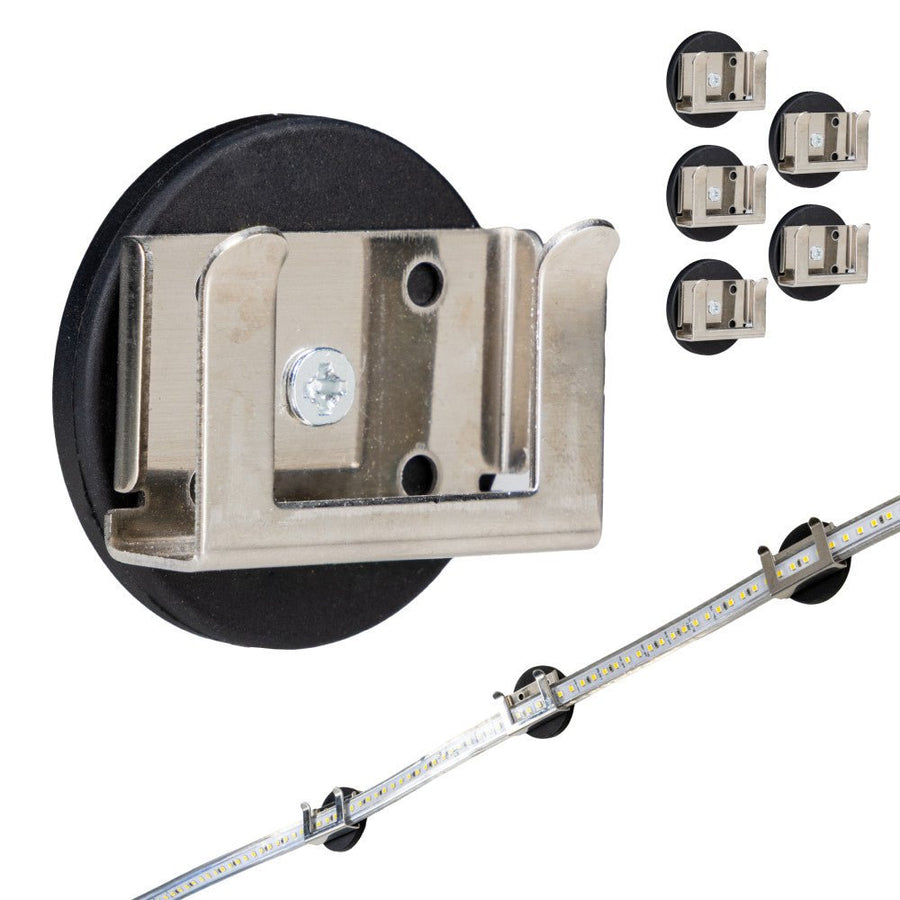 LED's Work LICHTSLANG Accessoire - Magneet - 19mm Ø47mm - Zwart Accessoires LED.nl