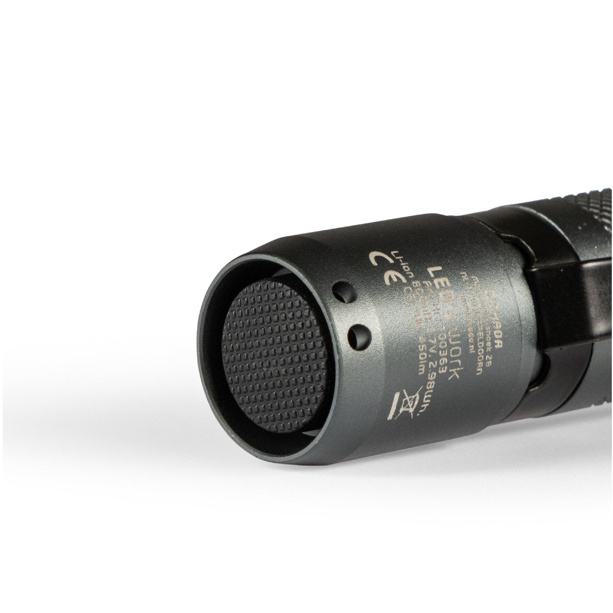 LED's Work Oplaadbare LED Zaklamp - 450 Lumen - IPX7 Waterdicht - Met 3 lichtstanden LED.nl