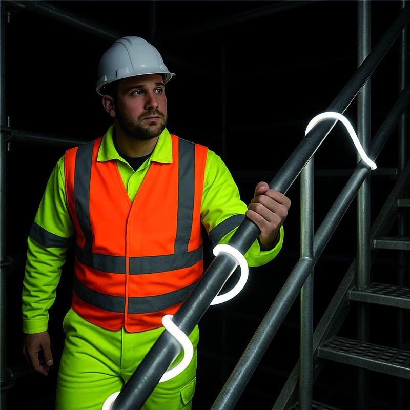 LED's Work Premium Safeline LED Lichtslang 25m 200W 48V 20 000lm 5000K Op Haspel - LED.nl