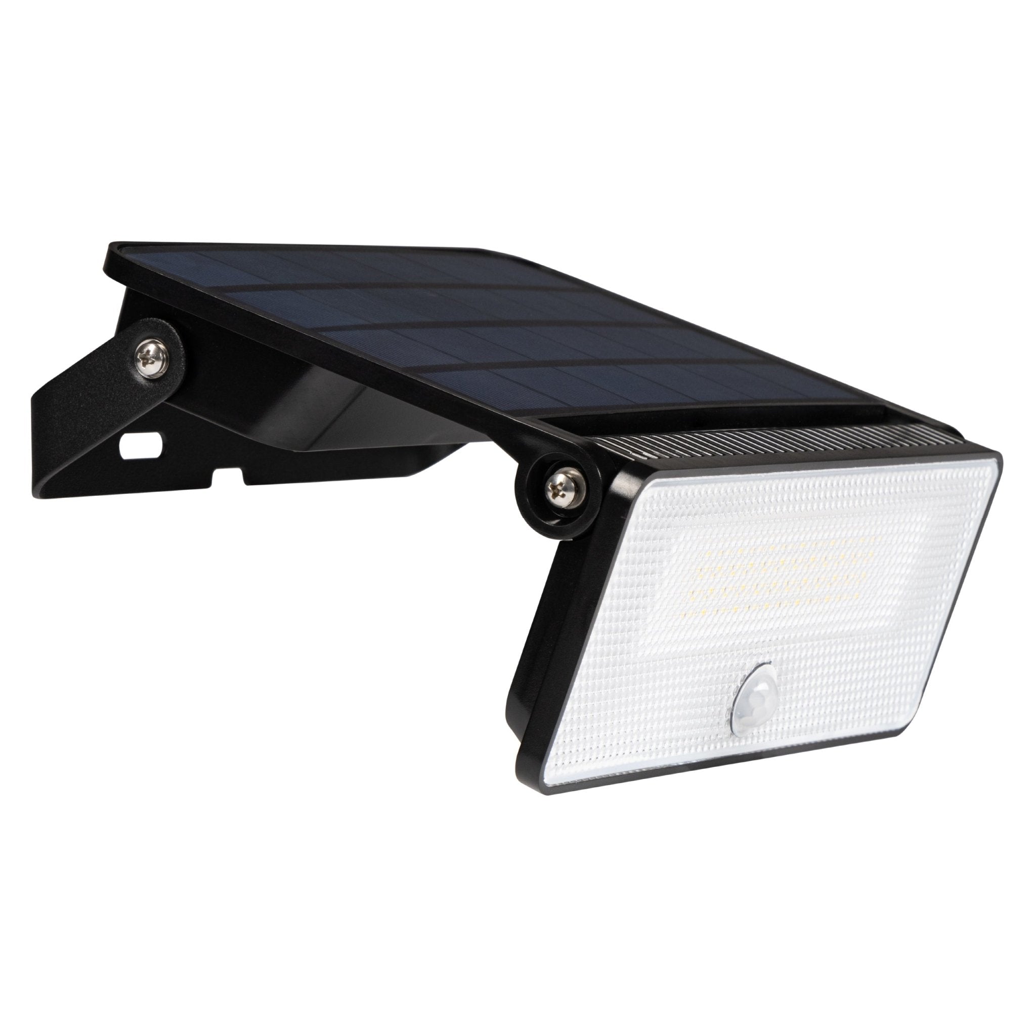 Slim Solar LED Buitenlamp 1600 lm met sensor - Bewegingssensor en nachtsensor - Draadloos - Zwart Buitenlampen LED.nl