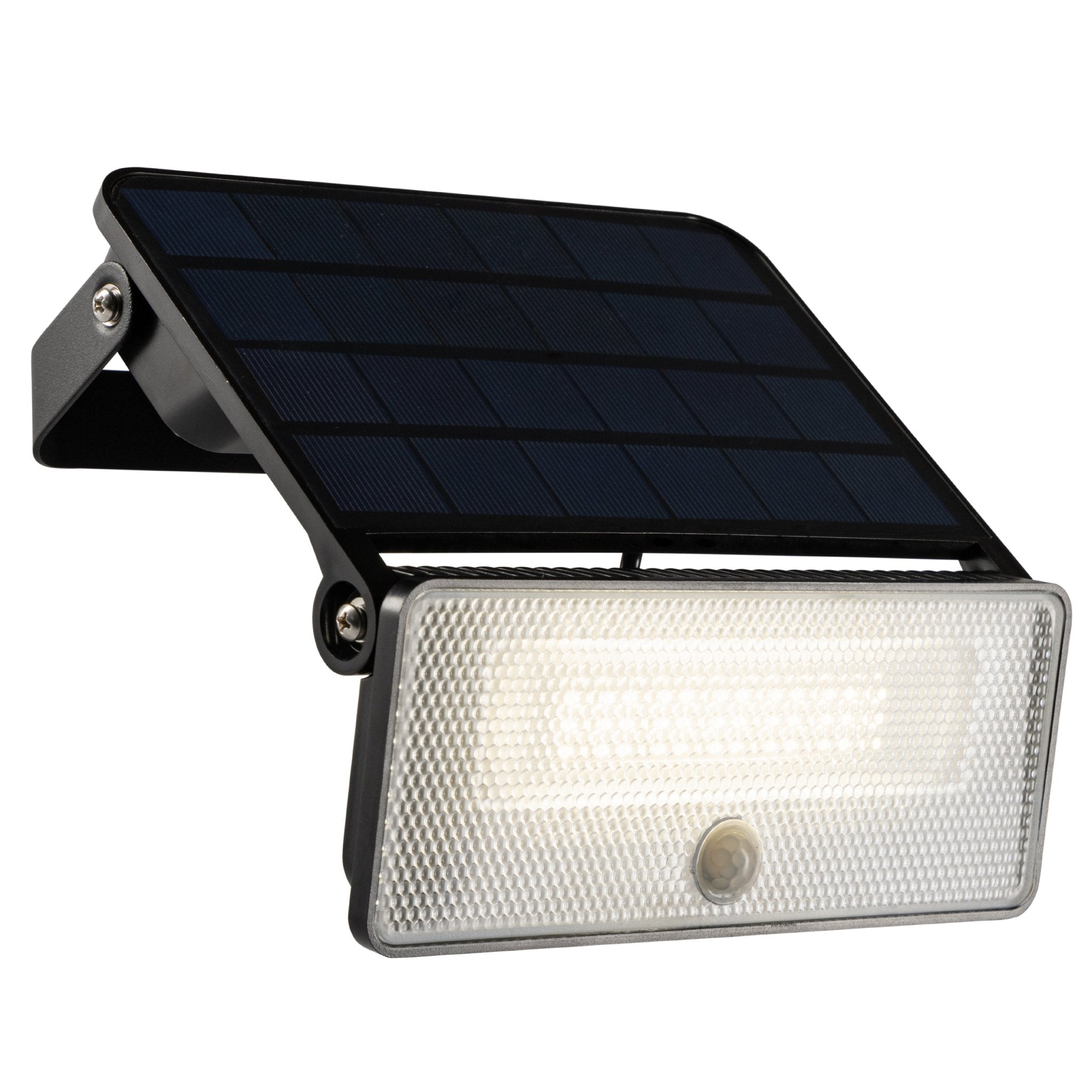 Slim Solar LED Buitenlamp 1600 lm met sensor - Bewegingssensor en nachtsensor - Draadloos - Zwart Buitenlampen LED.nl