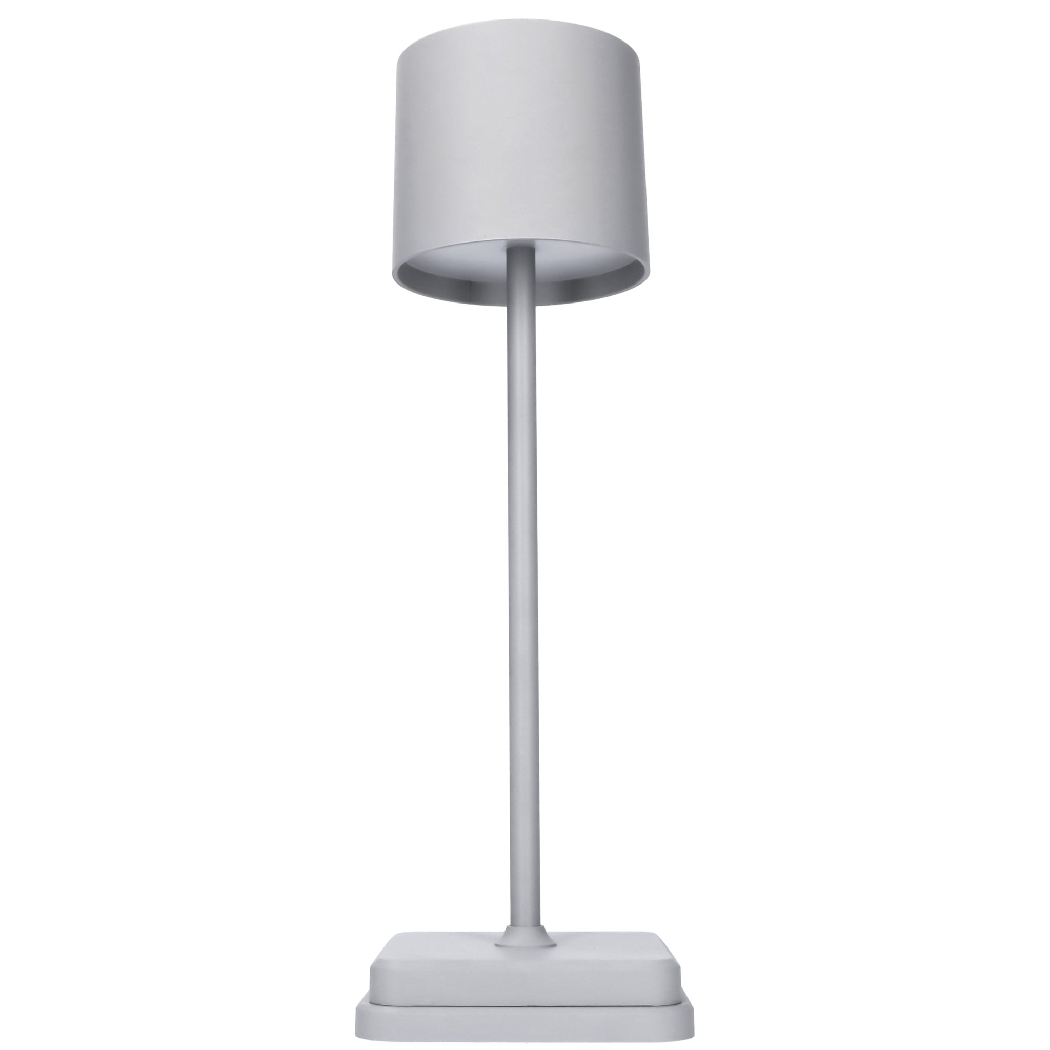 TouchDim Oplaadbare LED Tafellamp - Dimbaar via aanraking - Binnen en buiten - Grijs (kopie) Tafellampenen LED.nl