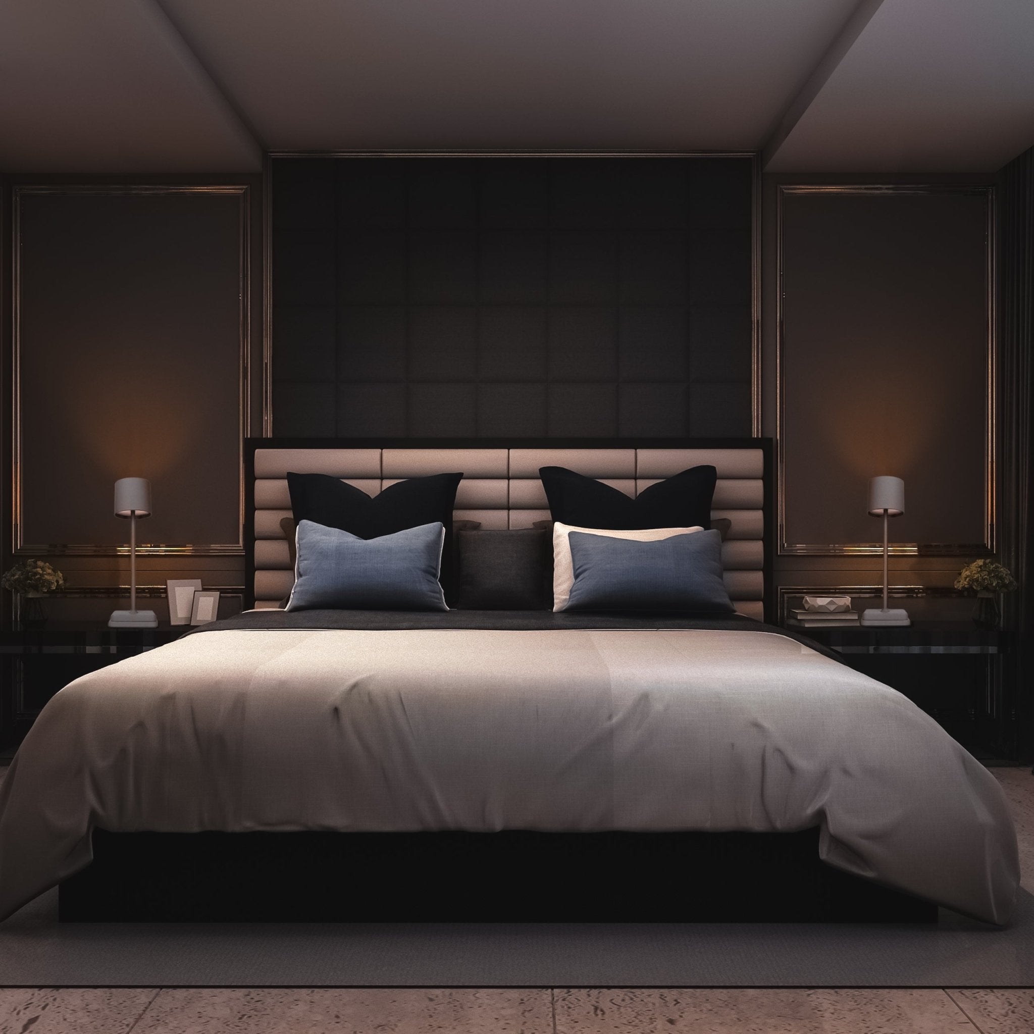 TouchDim Oplaadbare LED Tafellamp - Dimbaar via aanraking - Binnen en buiten - Grijs (kopie) Tafellampenen LED.nl