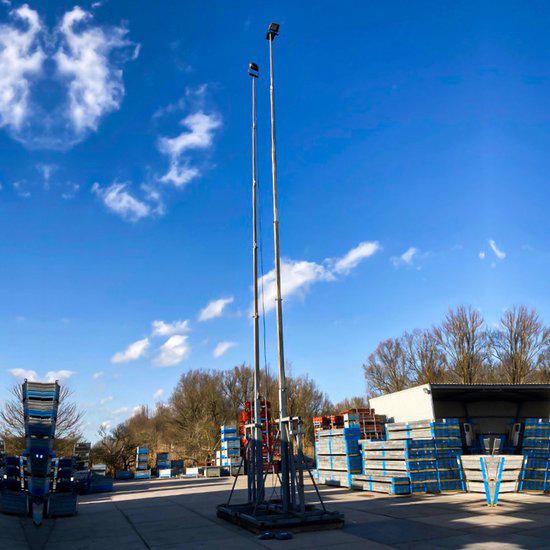 Ultra LED Floodlight 75000 lumens - for construction sites, sports fields and stadiums - 500W - IP66 - LED.nl