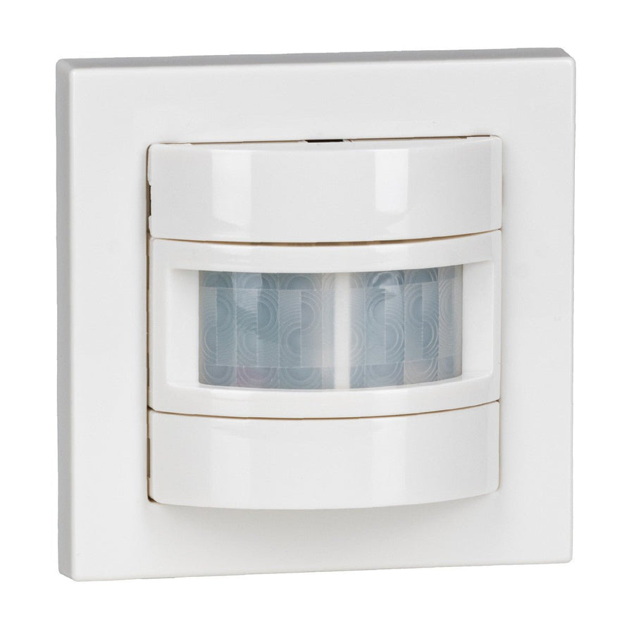 Wall switch with motion sensor - 55 x 55 mm flush-mounted - Compatible with LED - White - LED.nl
