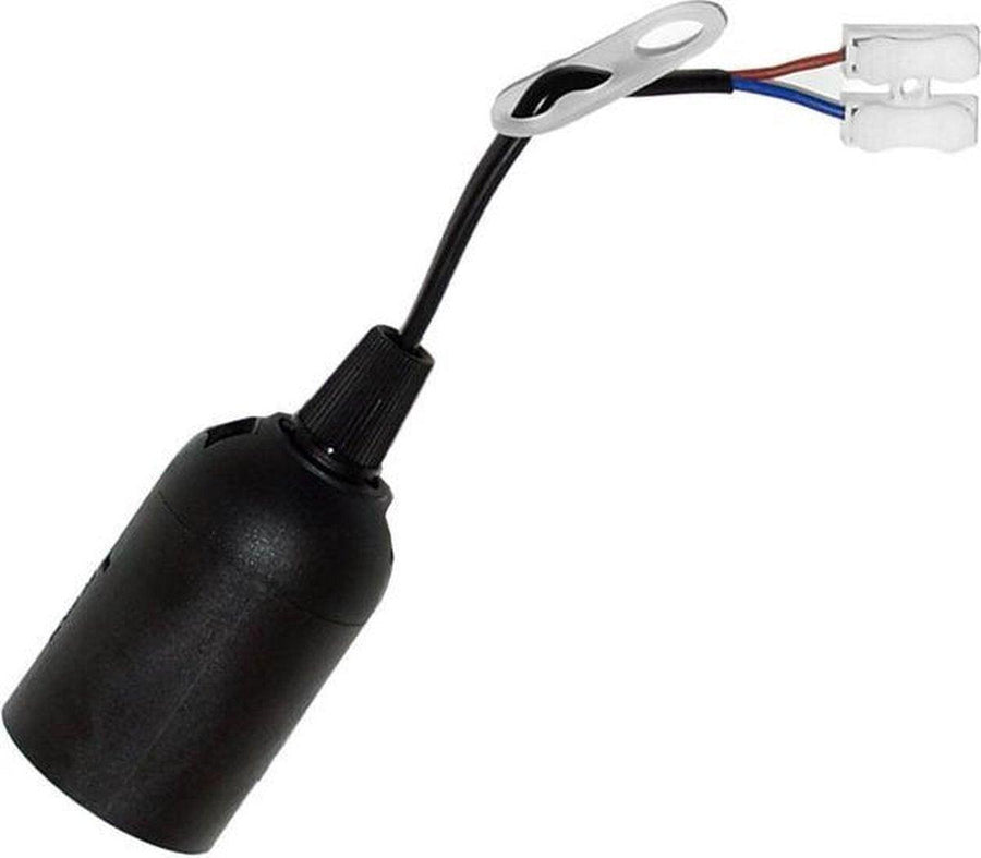 10 x Moving fitting E27 with terminal block - Set of 10 E27 lamp fittings max. 60W  - LED.nl