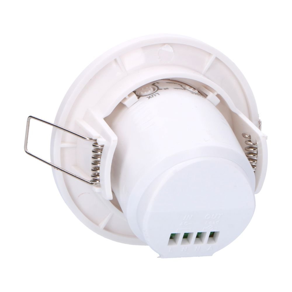 LED's Light Inbouw Bewegingsmelder - 0 tot 1200W - Detectiebereik van 8 meter Sensoren LED.nl