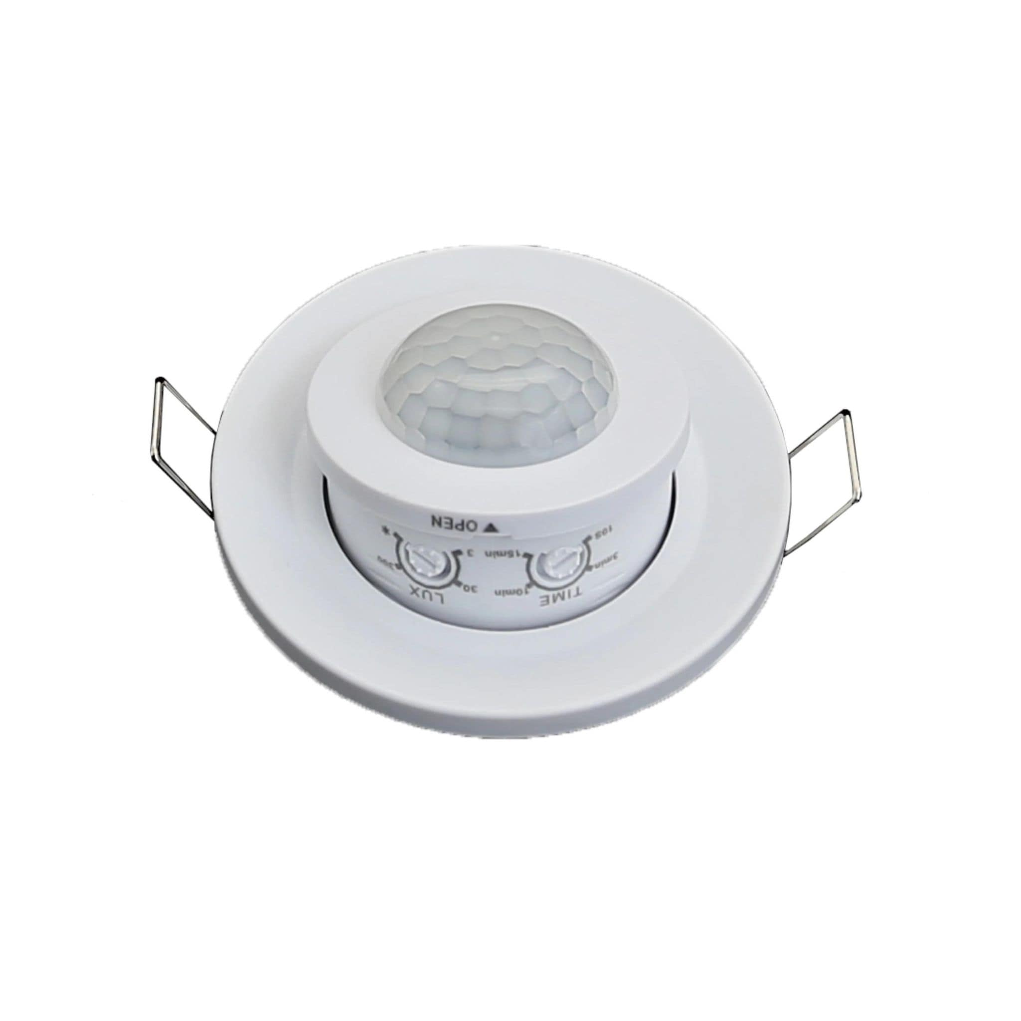 LED's Light Inbouw Bewegingsmelder - 0 tot 1200W - Detectiebereik van 8 meter Sensoren LED.nl