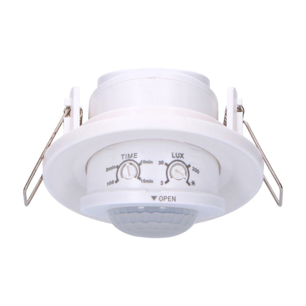 LED's Light Inbouw Bewegingsmelder - 0 tot 1200W - Detectiebereik van 8 meter Sensoren LED.nl