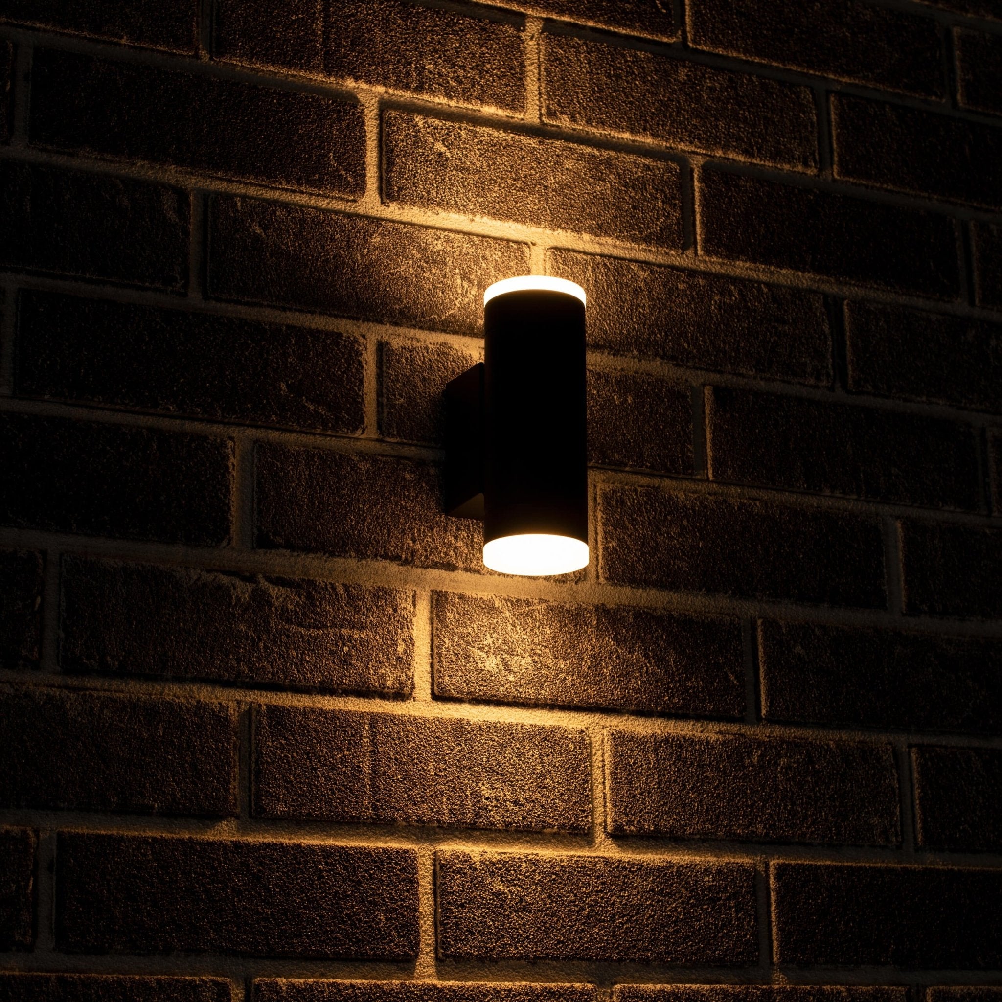 LED's Light AllWeather dubbele buitenlamp - Schijnt naar boven & beneden - IP44 - Antraciet Buitenlampen LED.nl