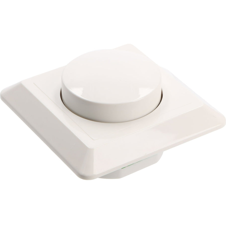 LEDs Light Complete Dimmer Knob with Frame - White - Fits frames from GIRA, JUNG, Busch-Jaeger - LED.nl
