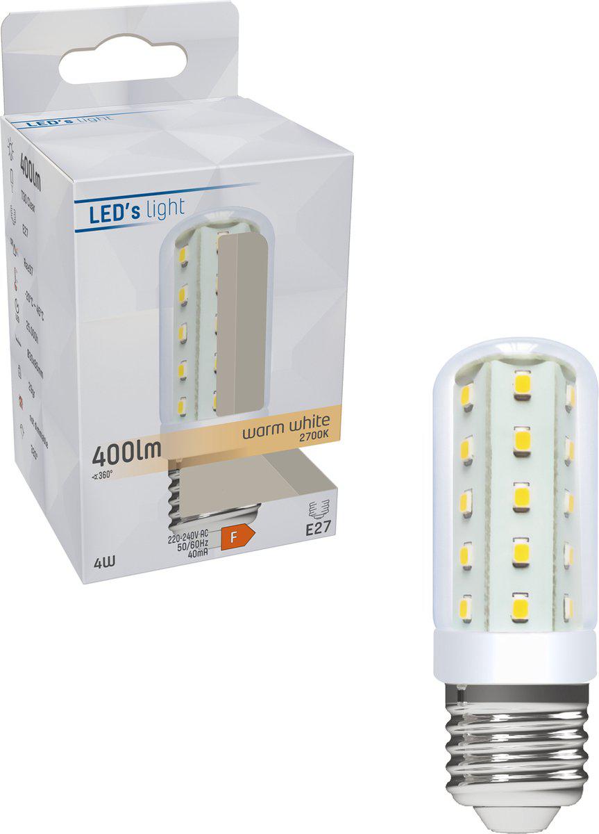 ColorPro LED Lamp E14 - T30 Buis - Kleurweergave index 97 - Warm wit - 4W (35W) Buislampen LED.nl