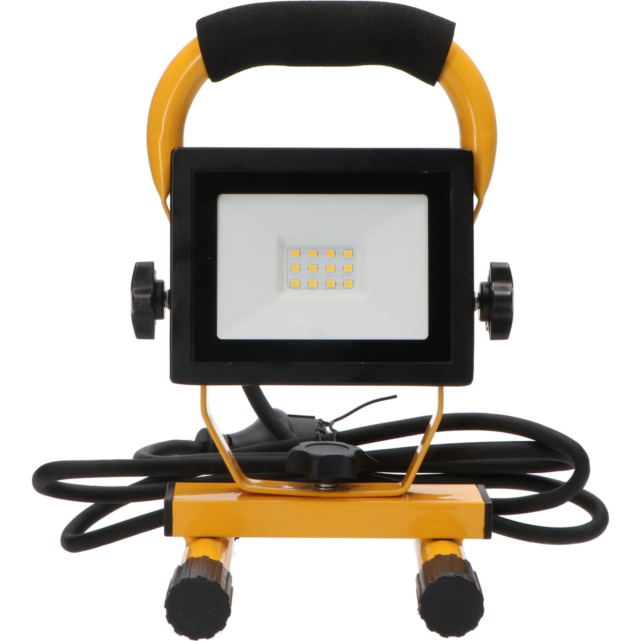 LED's Work - AC Werklamp - 10W 850lm 4000K Compacte LED Bouwlamp - Inklapbaar & Draaibaar Lichtbronnen Led.nl