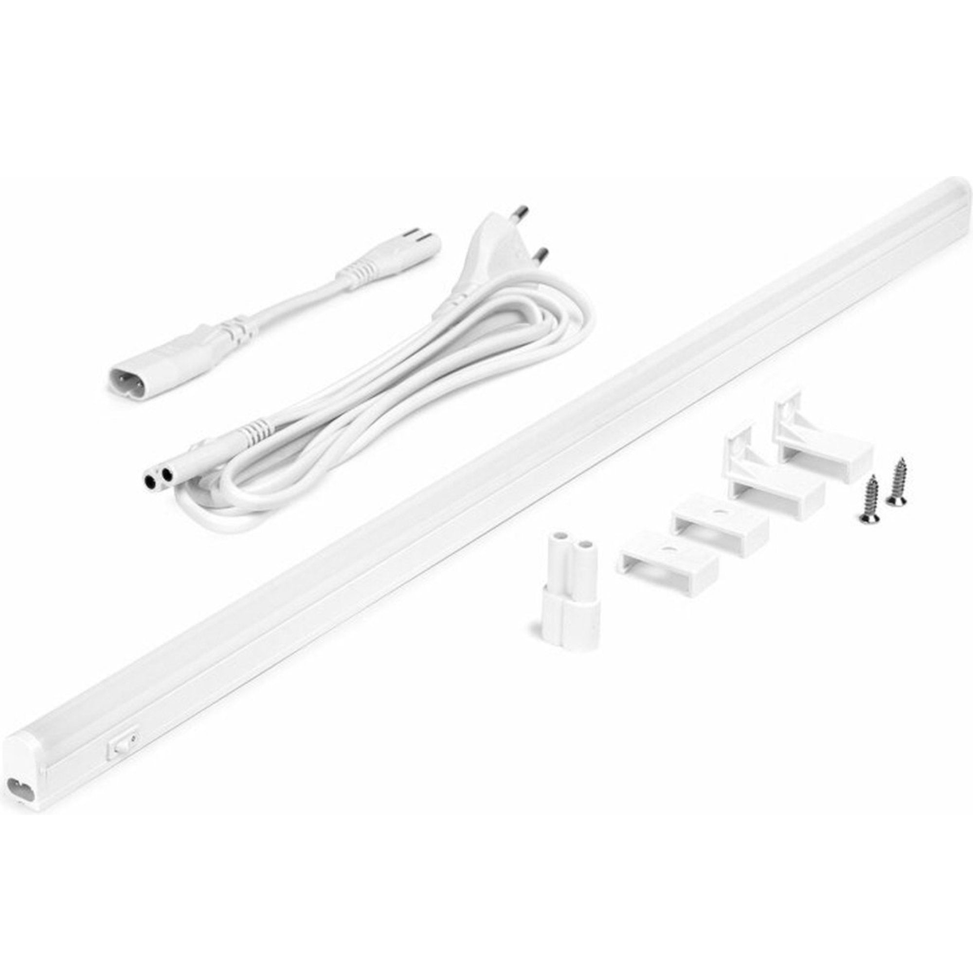 Complete LED Kastverlichting 90 cm - Met koppelstuk en voeding - 3000K LED.nl