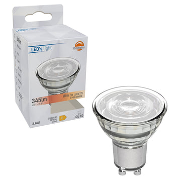 Dimmable GU10 LED Spot - Dimmable to extra warm white light - 345 lm - LED.nl
