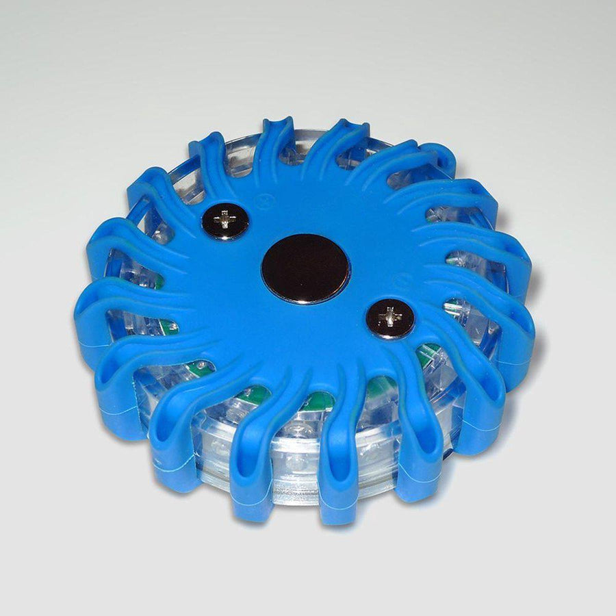 Wireless LED Rotating Light Blue on batteries - 9 modes - Magnetic &amp; Waterproof - LED.nl