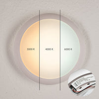 EasyFix LED Plafondlamp 30 cm - Lichtkleur en lichtsterkte dimbaar - Waterdicht - IP66 Plafondlampen Led.nl