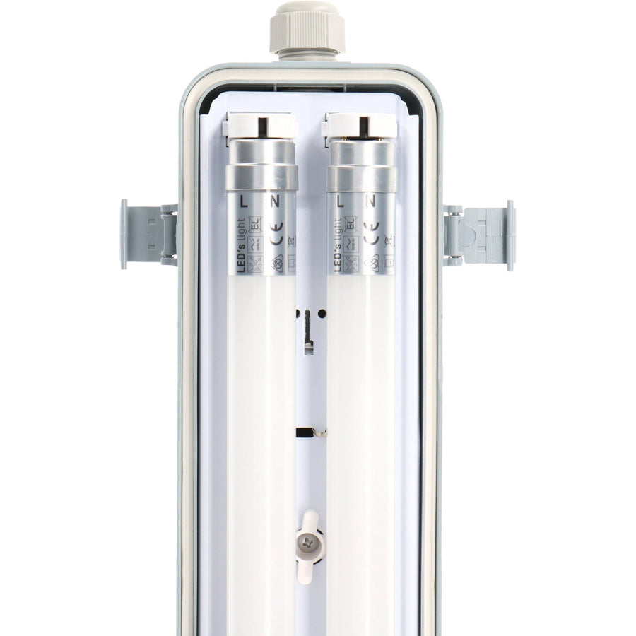 LED's Light Double LED TL lamp 60 cm - complete with LED tubes - Indoor and outdoor - 2250 lm - LED.nl