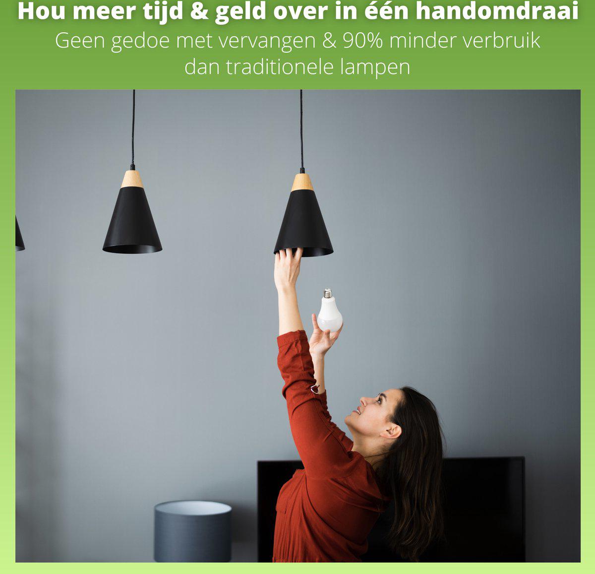 Elite LED Lamp met E14 fitting - Gaan tot 25 jaar mee - 2W vervangt 40W - 470 lm - Warm wit Lichtbronnen LED.nl