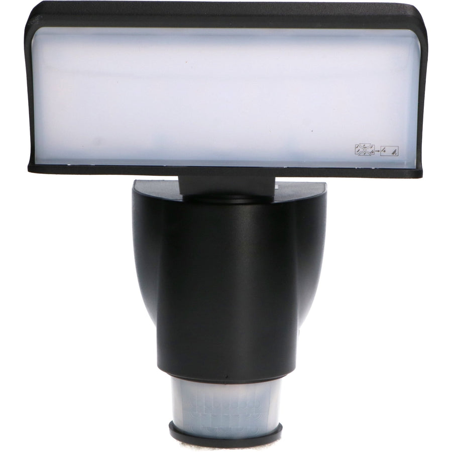 LED's Light LED Schijnwerper met Sensor - Automatische bewegingsvolging - Zwart Lichtbronnen Led.nl