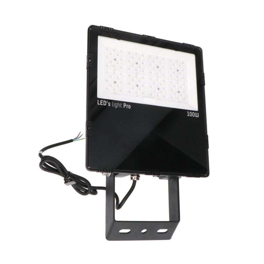 HeavyDuty LED Floodlight 100W - Waterproof (IP66) &amp; Corrosion Resistant (C4) - Black - LED.nl