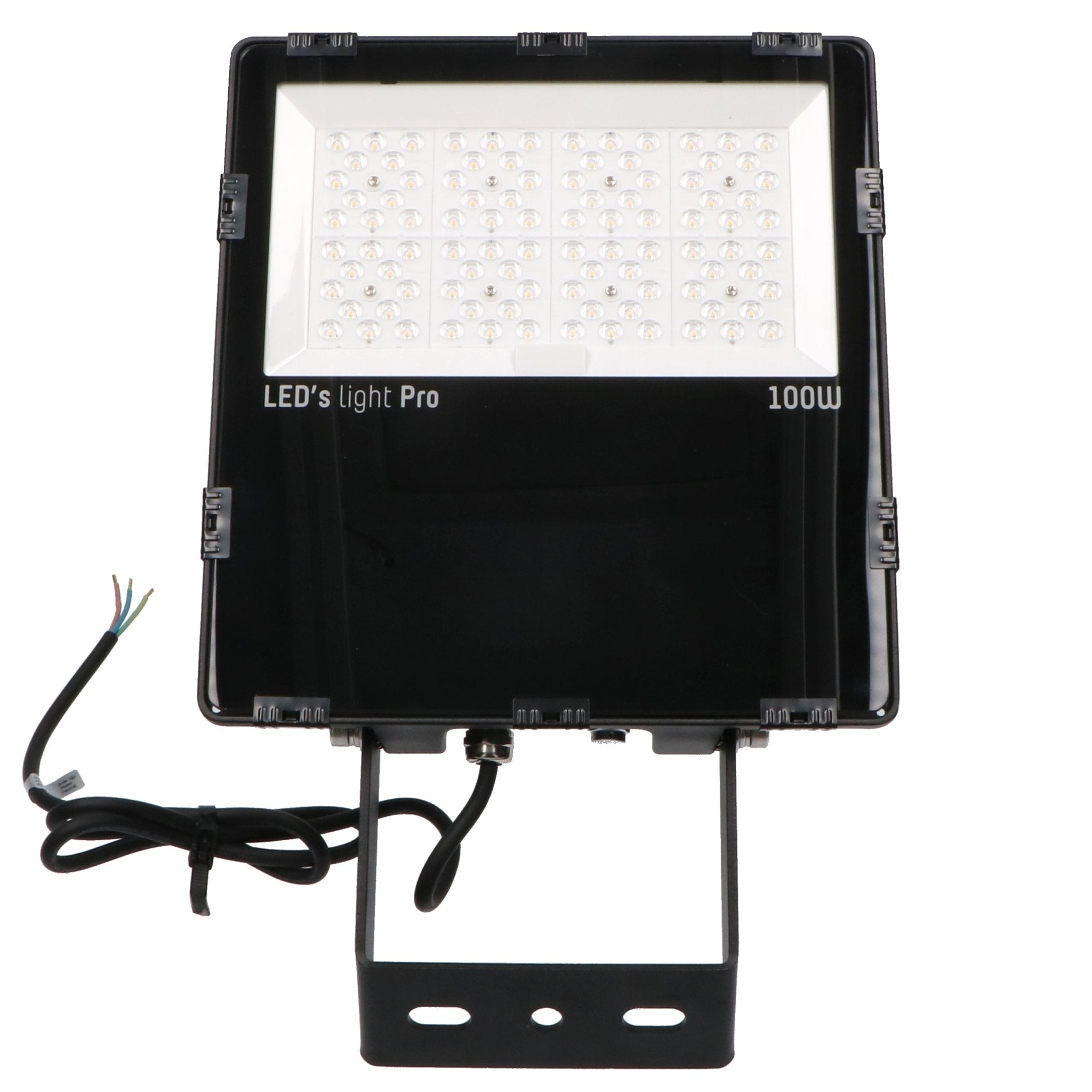 HeavyDuty LED Schijnwerper 100W - Waterdicht (IP66) & Corrosiebestendig (C4) - Zwart Schijnwerpers LED.nl