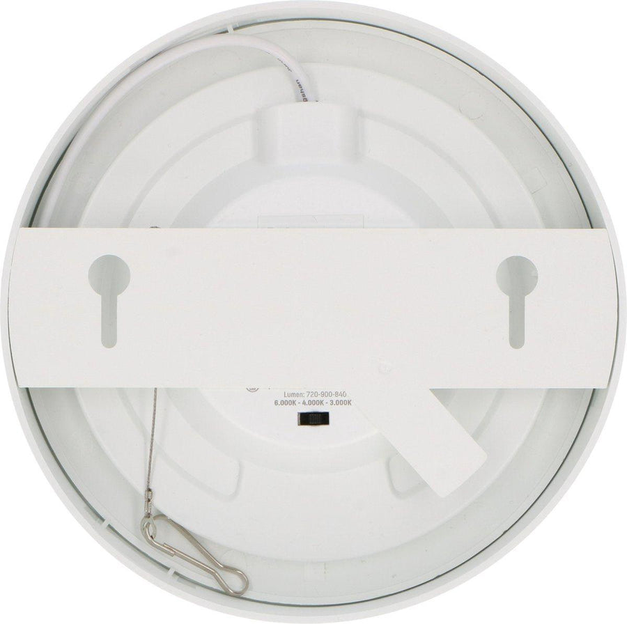 LED's Light Inbouw/Opbouw LED Plafondspot CCT Ø 15 cm - Dimbaar - warm en koud wit - Zaagmaat Ø 150mm – Wit Spotjes LED.nl
