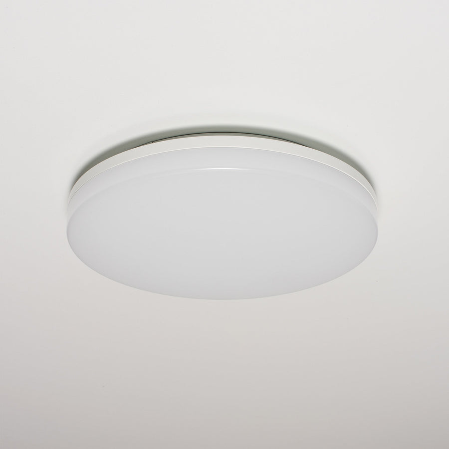 Industrial Waterproof LED Ceiling Lamp ø 33 cm - For Indoor &amp; Outdoor - Cool white - LED.nl